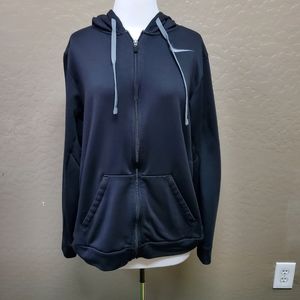 Nike Therma-Fit Full Zip Unisex Jacket Large Black
